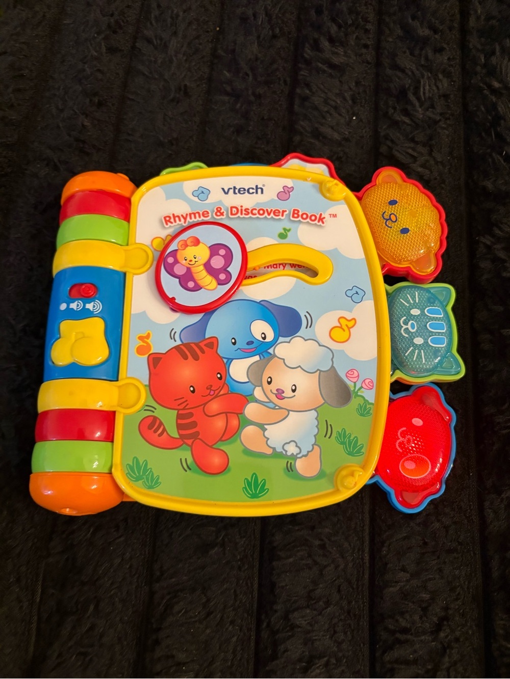 Rhyme & Discover Book - Colorful Interactive Kids Toy